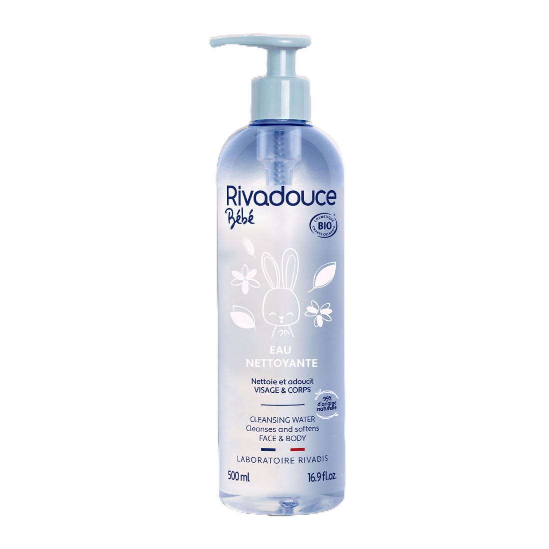 Rivadouce Bébé Bio Micellar cleansing water (Eau nettoyante) 500ml