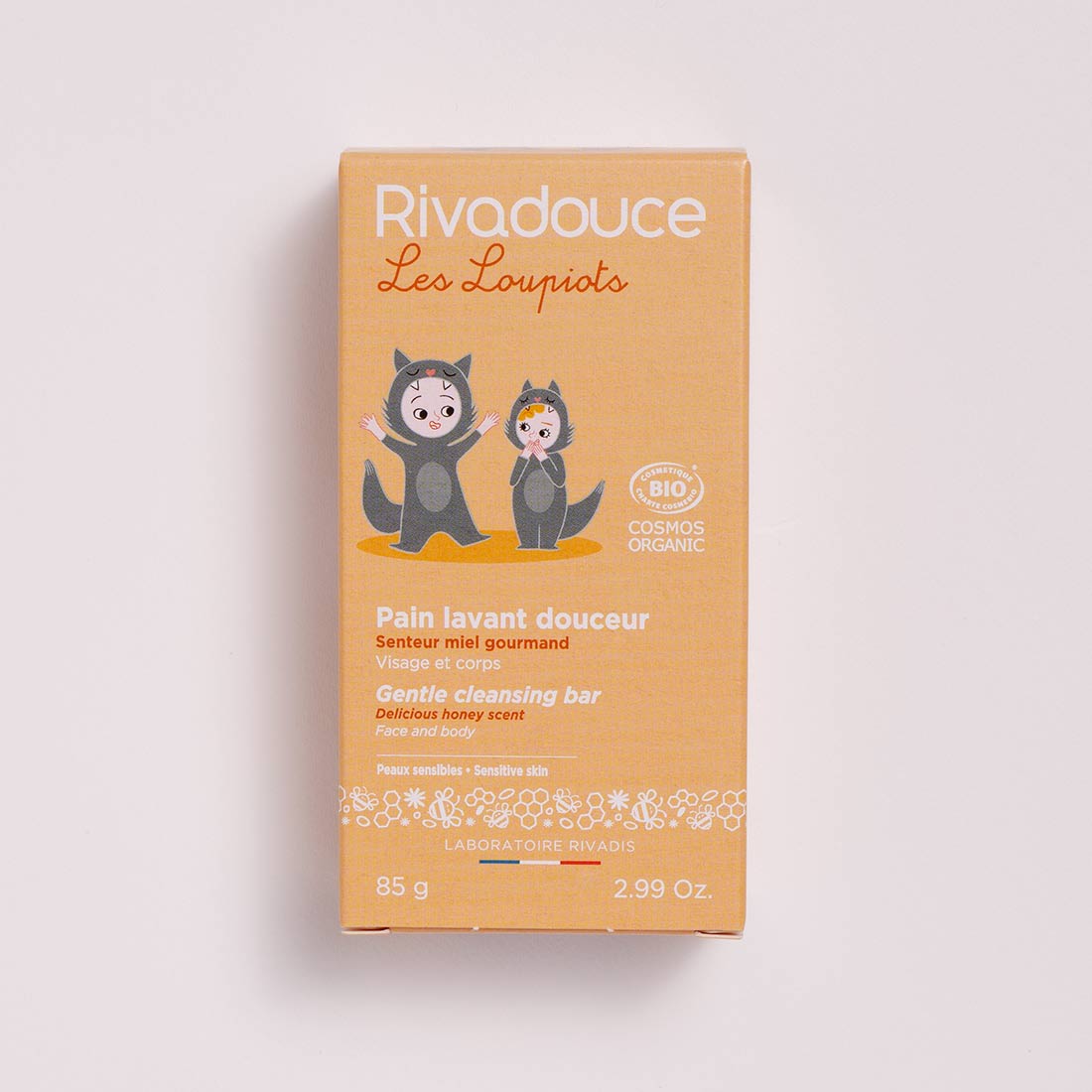 Rivadouce Loupiots Gentle Cleansing Bar 85g