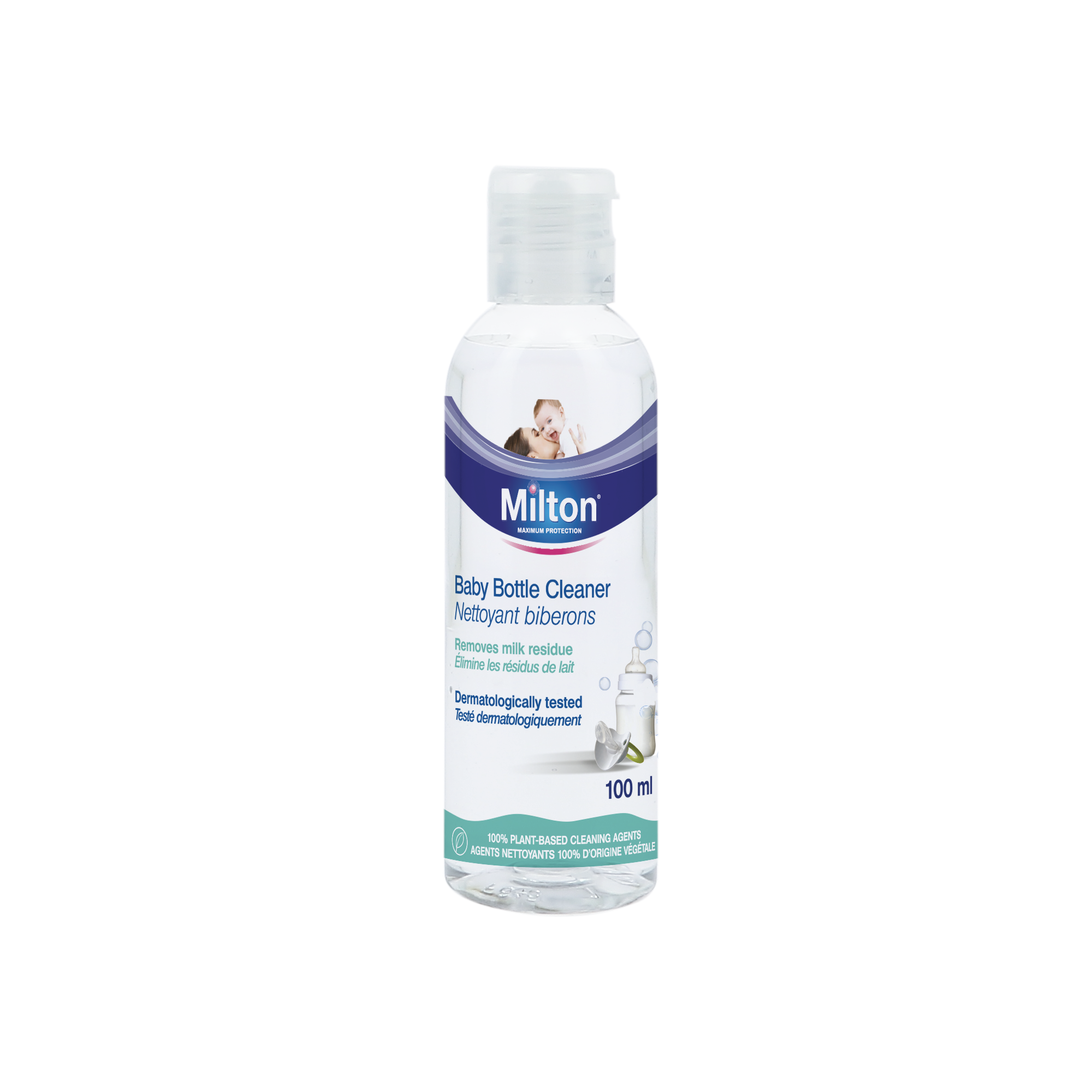 MILTON Baby Bottle Cleaner - 100ml / 500ml 100% Plant Based