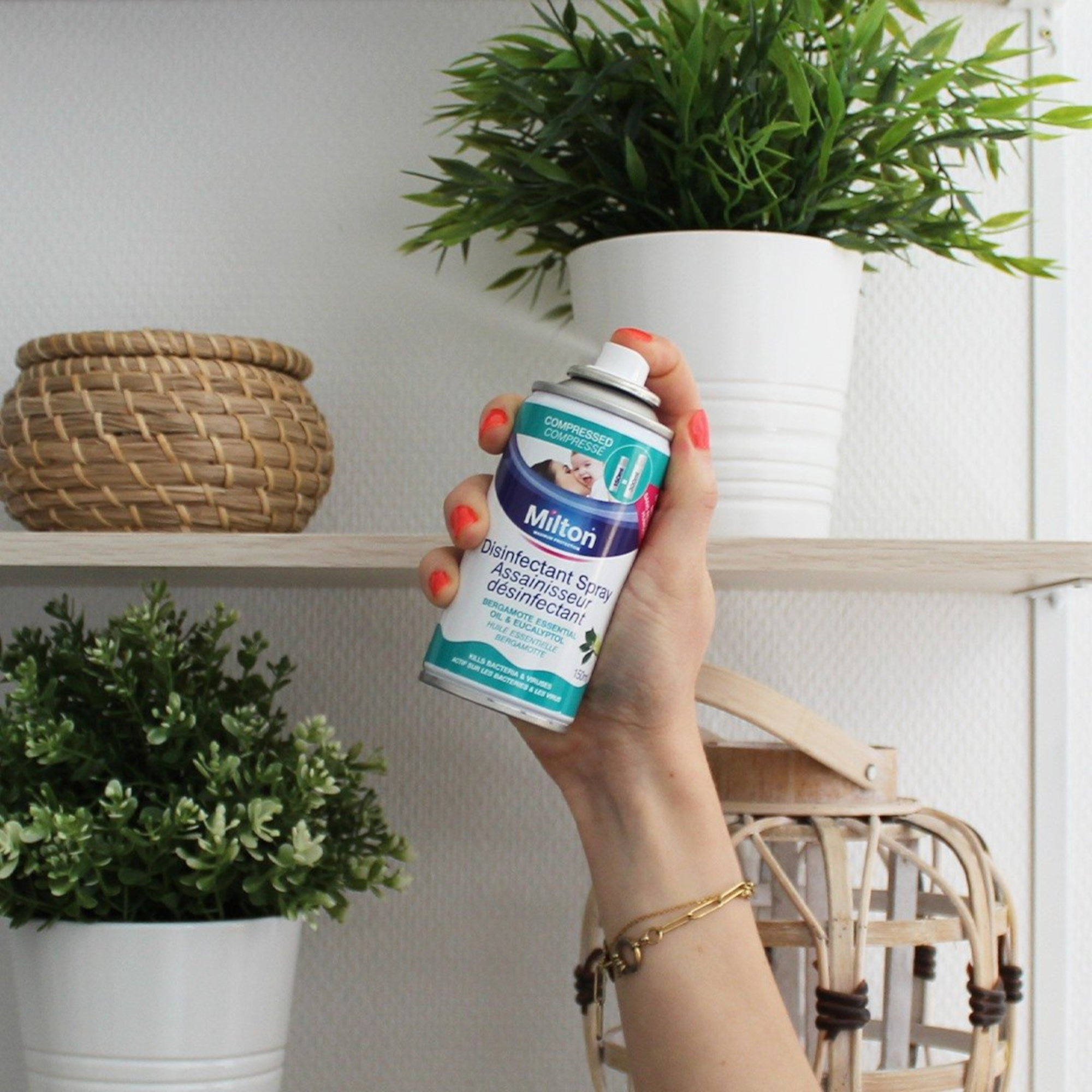 Scenze Singapore MILTON Disinfecting Air and Surface Spray Compressed *NEW* (150ml/300ml)