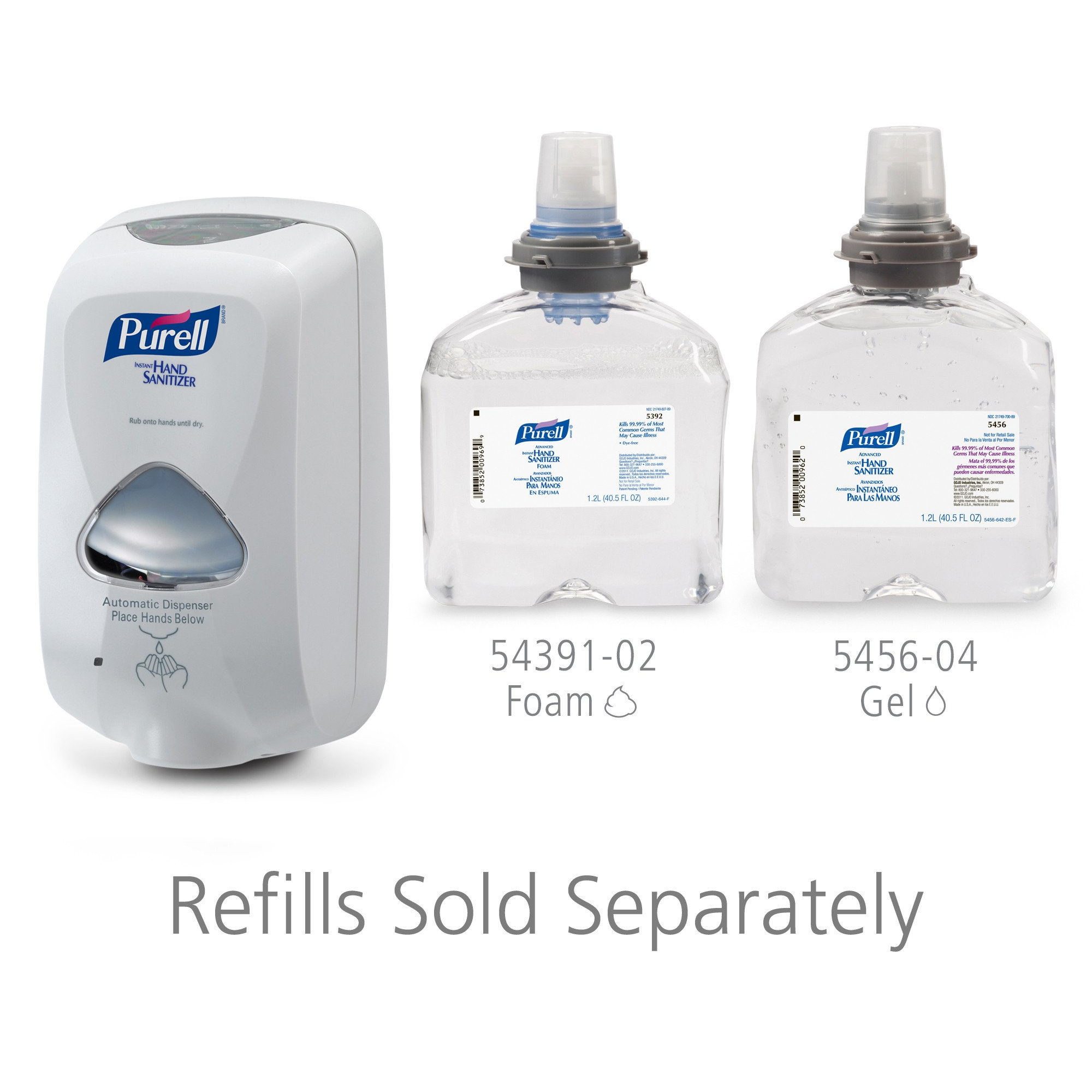 ISE International Singapore PURELL® TFX™ Touch Free Dispenser - Dove Gray