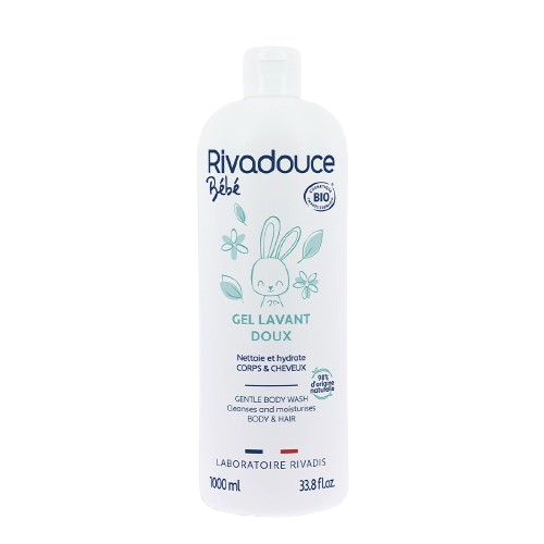 Rivadouce Bébé Bio Gentle Cleansing Gel (Gel Doux Lavant) 1000ml