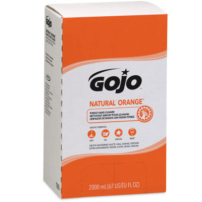 GOJO® NATURAL ORANGE Pumice Hand Cleaner 2000mL