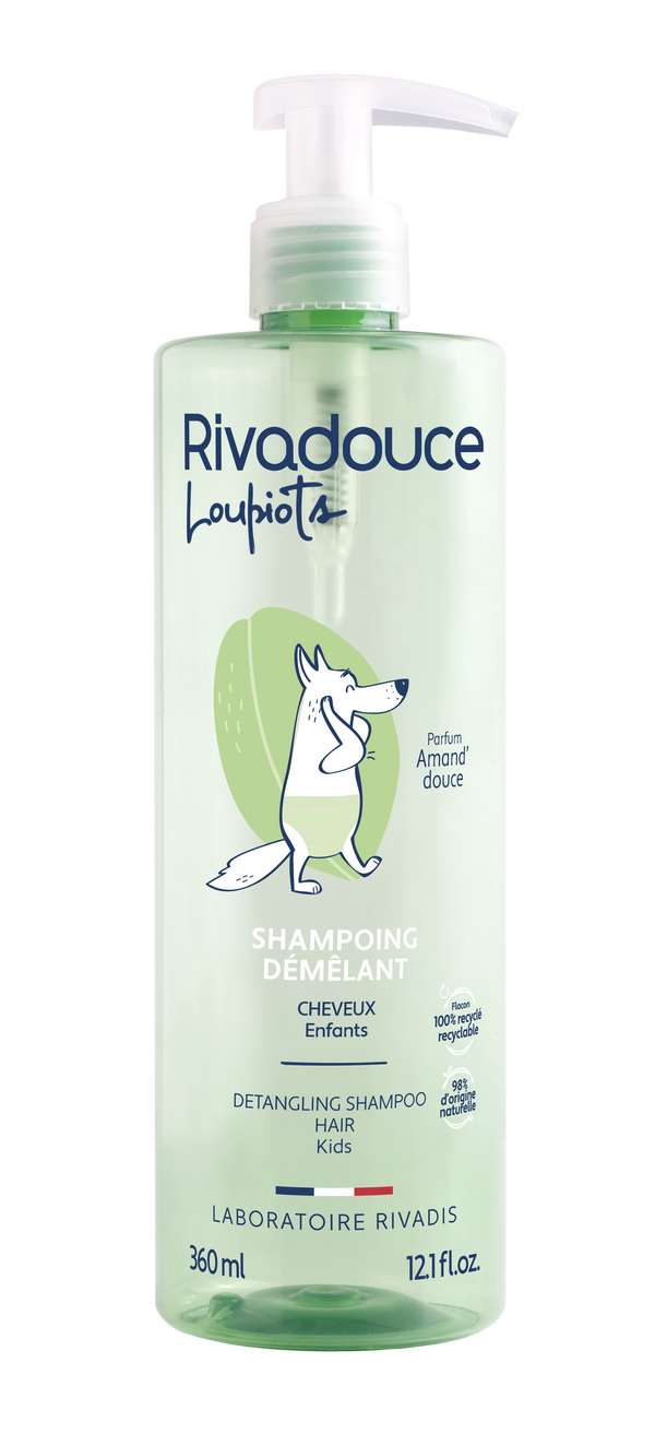 Rivadouce Loupiots Sweet Almond Detangling Shampoo 360ml