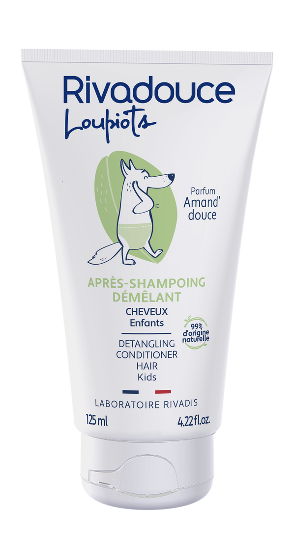Rivadouce Loupiots Sweet Almond Detangling Conditioner 125ml