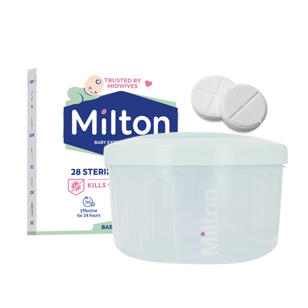 MILTON Combi Steriliser 5L + FREE Plastic Tongs & FREE 2 x MILTON Sterilizing Tablets 28s