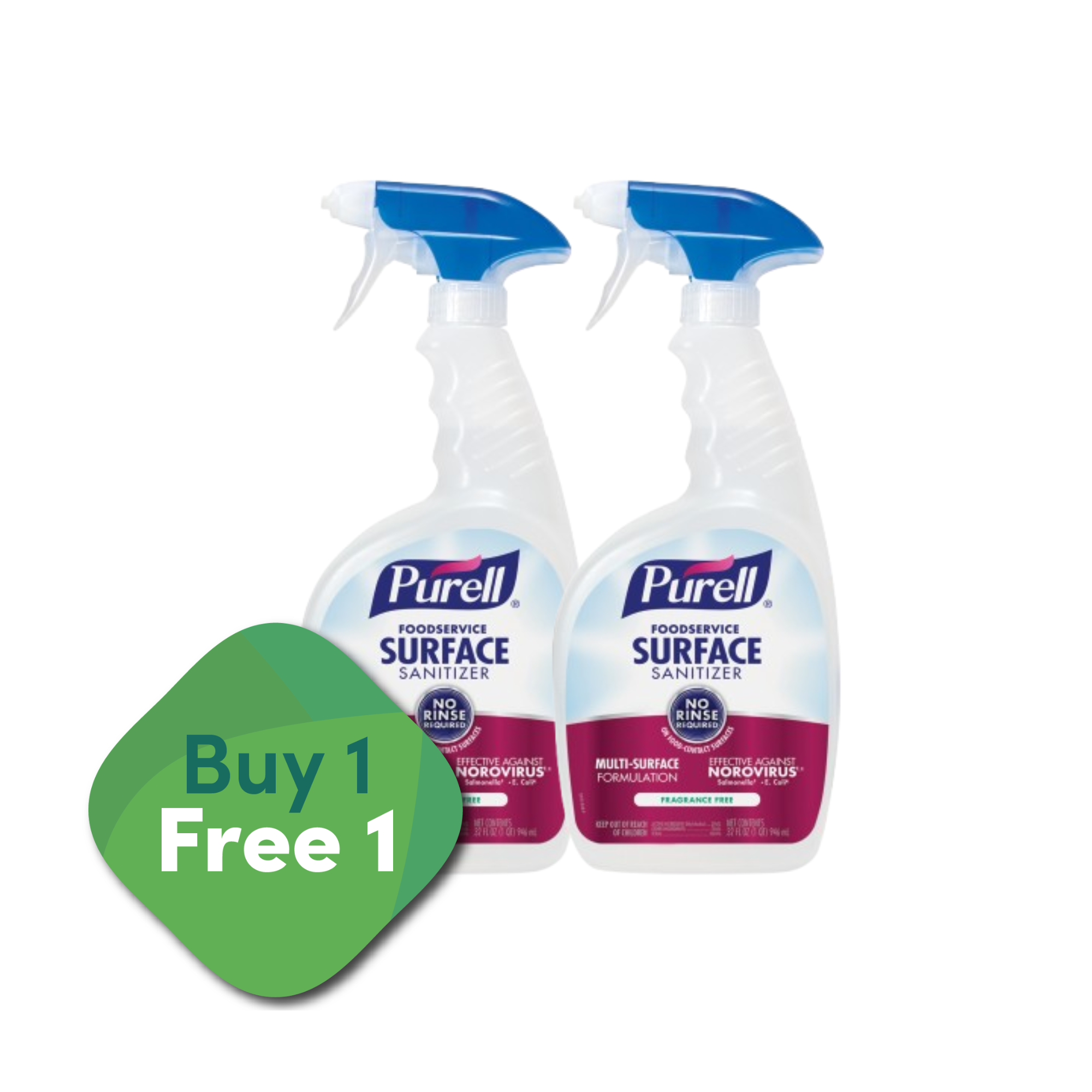 [BUY 1 FREE 1] Purell Food Service Surface Sanitizer 32 oz Fragrance Free