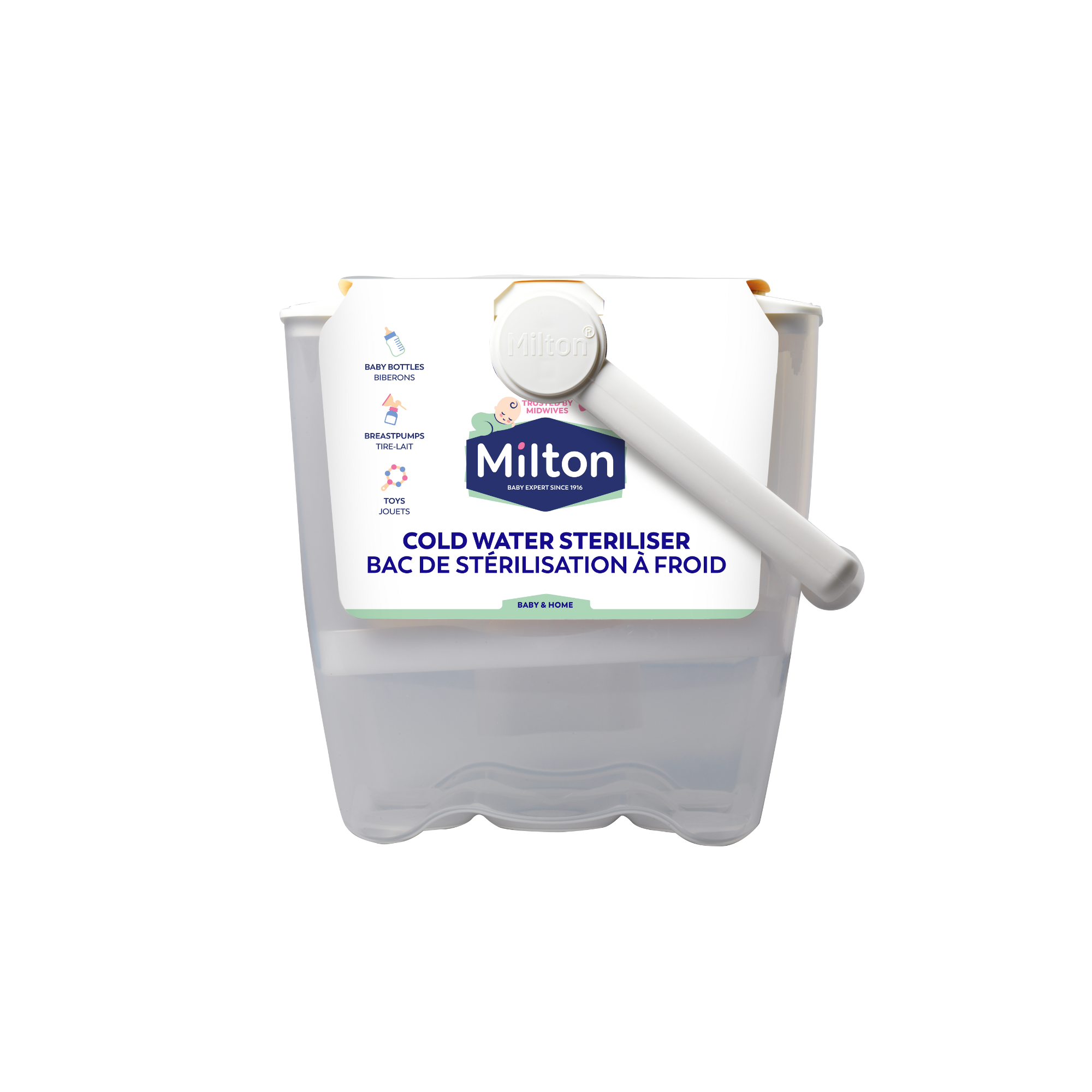 MILTON Cold Water Steriliser 5L + FREE Sterilizing Tablets 28s