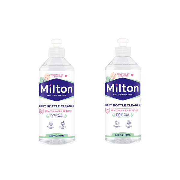 MILTON Baby Bottle Cleaner - 500ml (Pack of 2) 100% Plant Based