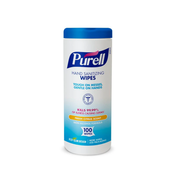ISE International Singapore PURELL® Hand Sanitizing Wipes (Non-Alcohol) - 100 Count (Pack of 2)